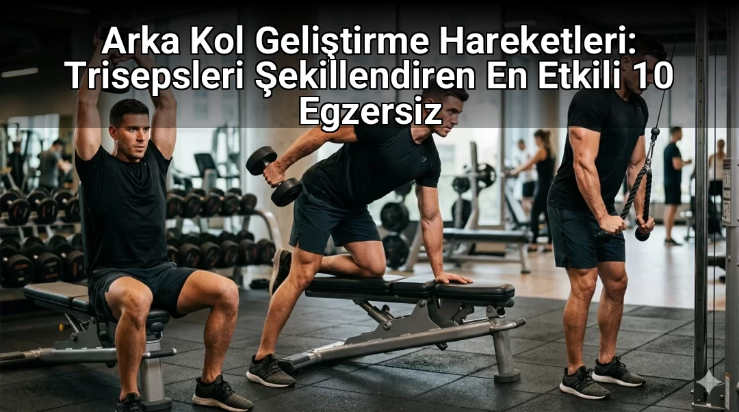Arka Kol Geliştirme Hareketleri: Trisepsleri Şekillendiren En Etkili 10 Egzersiz
